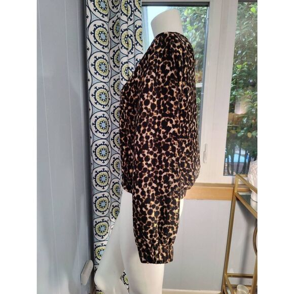 Sanctuary Leopard Print Zip Up Jacket - Picture 2 of 4